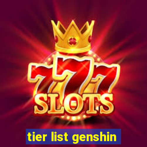 tier list genshin